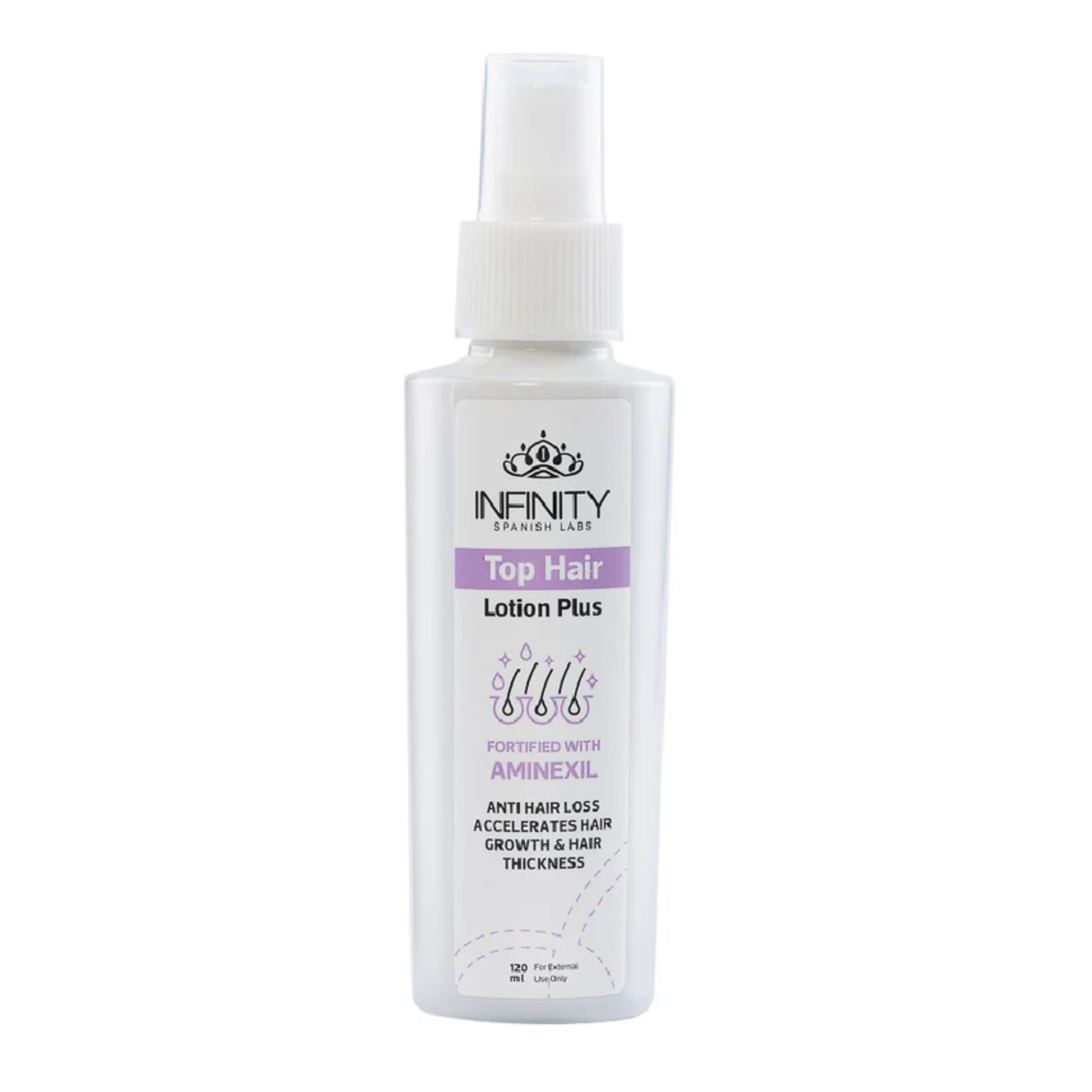 Infinity Top Hair Lotion Plus - Hair Loss Treatment 120ml