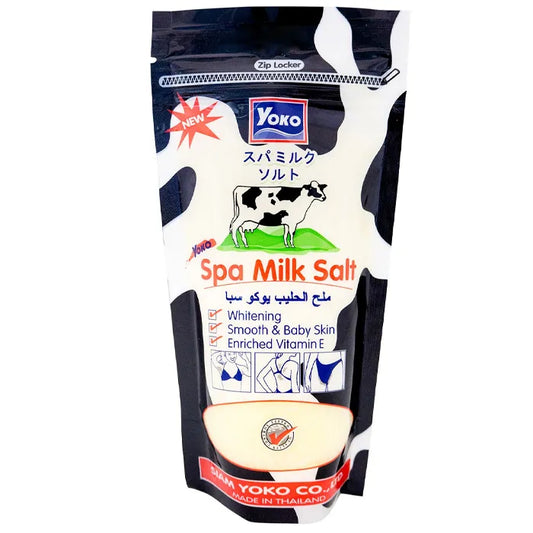 يوكو ملح300جم اسود - Yoko Spa Milk Salt 300gm