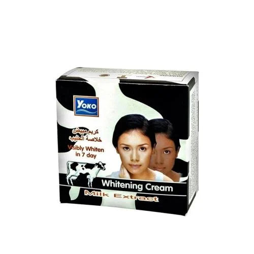 يوكو كريم مبيض خلاصة الحليب 4جم - Yoko Whitening Cream With Milk Extract 4g