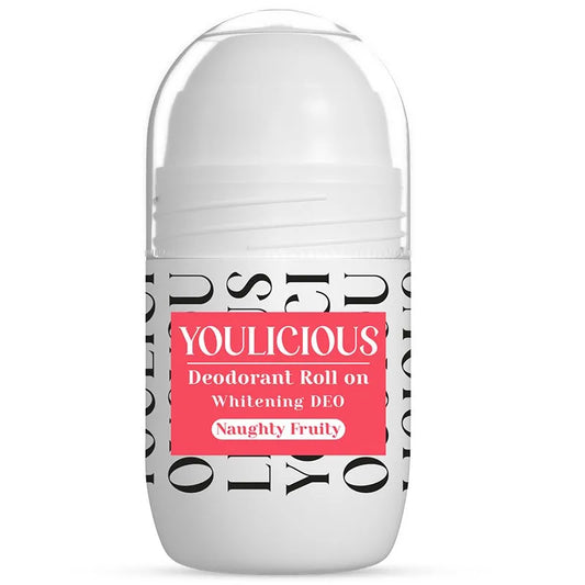 يوليشيس ديودرانت رول اون مبيض نوتي فروتي 50مل - Youlicious Deodorant Roll On Whitening DEO - Naughty Fruity 50ml
