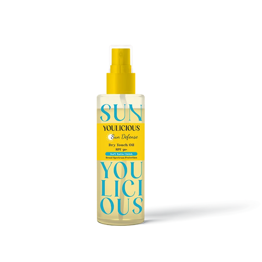 يوليشيس صن ديفينس دراي تاتش اويل  +200/50مل - Youlicious Sun Defense Dry Touch Oil SPF 50+ 200ml